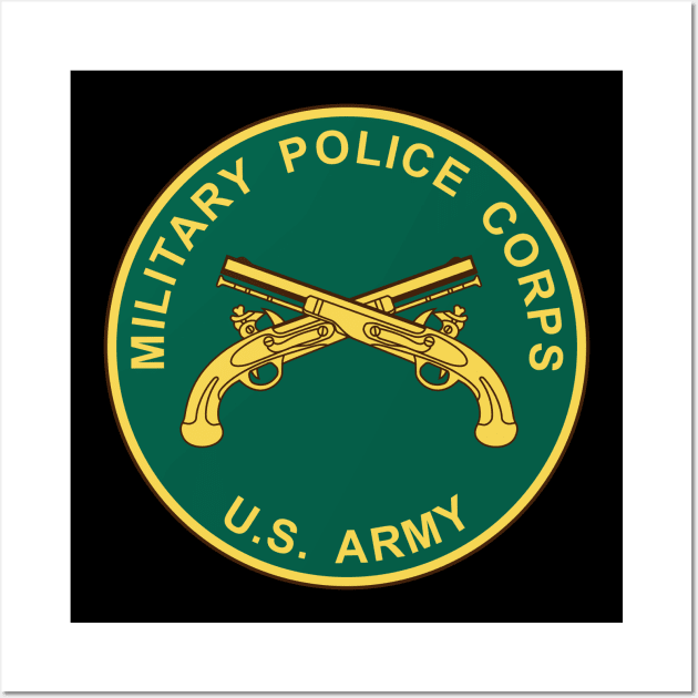 US Army Military Police Corps Wall Art by MBK